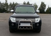 Mitsubishi Pajero Wagon IV 2006–2021 Bullbar QT006 (RVS) 51 mm foto 1