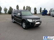 Mitsubishi Pajero Wagon IV 2006–2021 Bullbar QT006 (RVS) 51 mm foto 3