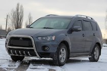 Mitsubishi Outlander 2006–2012 WT Special bullbar (RVS) foto 1