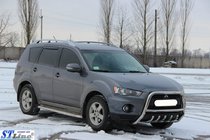 Mitsubishi Outlander 2006–2012 WT Special bullbar (RVS) foto 3