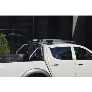 Grijze dakrails (met dwarsdragers) Mitsubishi L200 2006–2015 foto 4