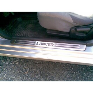 OmsaLine instaplijsten (set van 4, RVS) Mitsubishi Lancer 9 2004–2008 foto 2