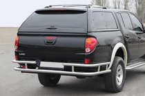 Mitsubishi L200 2006–2015 Achterbeschermbeugel AK0022 (RVS) foto 1