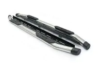 Isuzu D-Max 2011–2019 Side steps Amazon Silver (2 st., RVS) foto 2