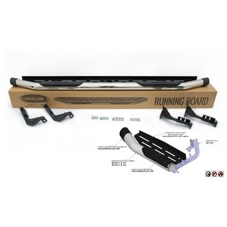 Side steps Amazon Inox (2 st., RVS) foto 4