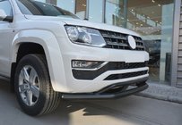 Volkswagen Amarok 2010–2022 Dubbele voorbeugel Vegas 2016-2021 (zwart) foto 1