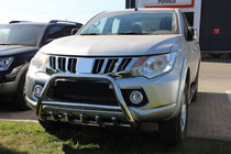 Mitsubishi L200 2015–2024 Bullbar WT003 (RVS) foto 6