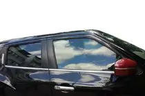 Nissan Juke 2010–2019 Raamomlijsting (4-delig, RVS) foto 4
