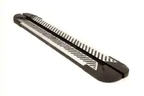 Nissan Navara/NP300 2016– Zijsteps Line (2 stuks, aluminium) foto 5