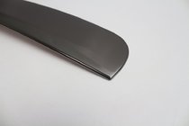 Nissan Qashqai 2007–2010 Afdekstrip boven kentekenplaat Zwart chroom (RVS) foto 1