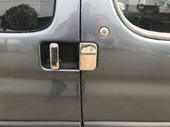 Peugeot Partner 1996–2008 RVS deurgreep covers Twee voorportieren, één schuifdeur foto 1
