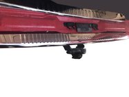 Mercedes Viano 2004–2014 RVS achterbumperbeschermer met omgezette rand (Omsa) Zonder opschrift, mat foto 1