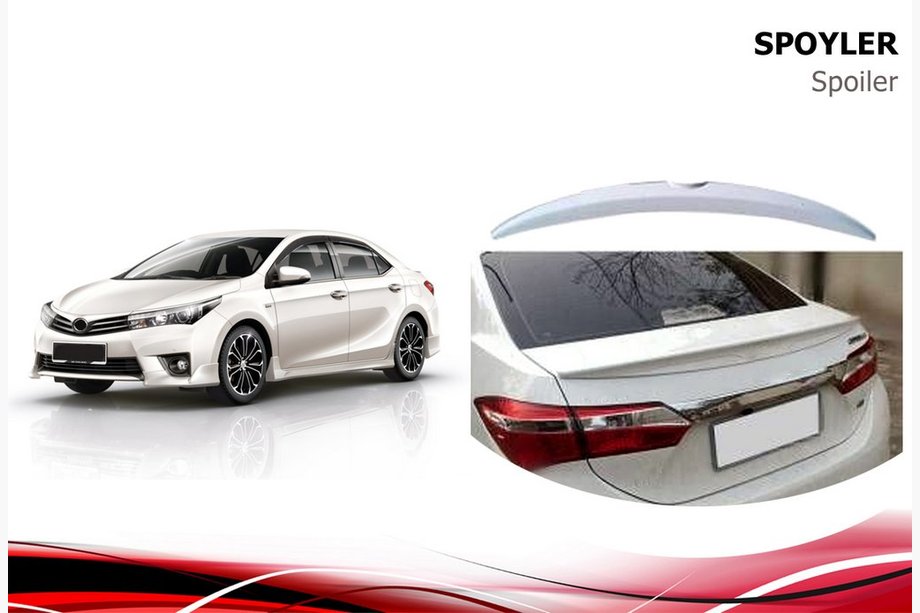 Toyota Corolla 2013–2019 Niken spoiler (spuitklaar) Image