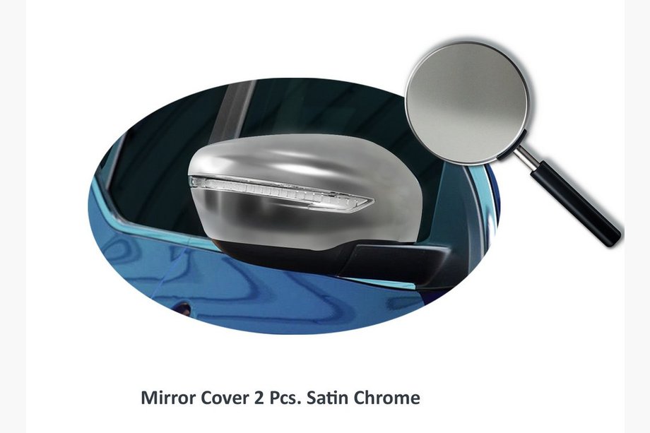 Nissan Qashqai 2014–2021 Spiegelkappen mat grijs (set van 2, kunststof) Image