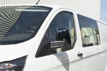 Ford Custom 2013–2022 Spiegelkappen zwart chroom (2 st., kunststof) foto 1