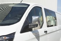 Ford Custom 2013–2022 Spiegelkappen matgrijs (set van 2, kunststof) foto 3