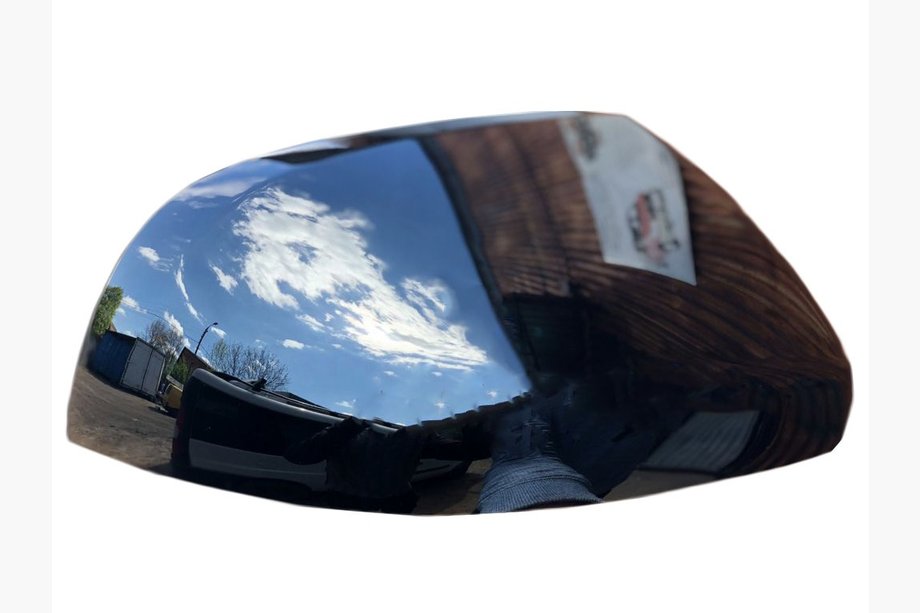 Mercedes Vito/V-klasse W447 2014– Spiegelkappen Zwart Chroom (2 stuks, ABS) Image