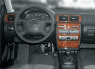 Audi A3 1996–2003 Dashboardpanelen (2000-2003) Donker hout foto 2