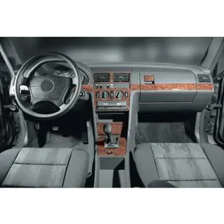 Dashboard sierlijsten (11-delige set) Mercedes W201 (190) 1982–1993 foto 4