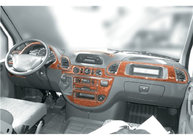 Mercedes Sprinter W901/902/903/904/905 1995–2006 (cdi, 2000-2006) Dashboardpanelen sierlijsten (Meric) Titanium foto 7