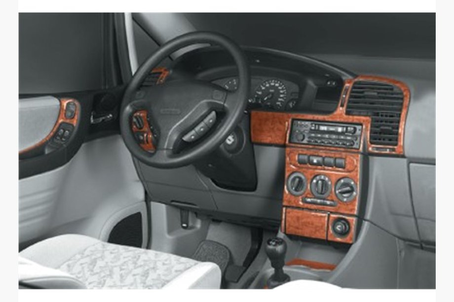 Opel Zafira A 1998–2005 Dashboard sierlijsten Carbonlook Foto 4