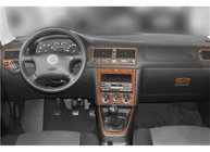 Volkswagen Golf 4 1997–2006 Dashboard sierlijsten Carbonlook foto 6