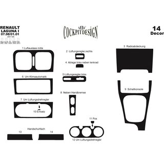 Dashboardpanelen Meric (1998-2001) foto 3