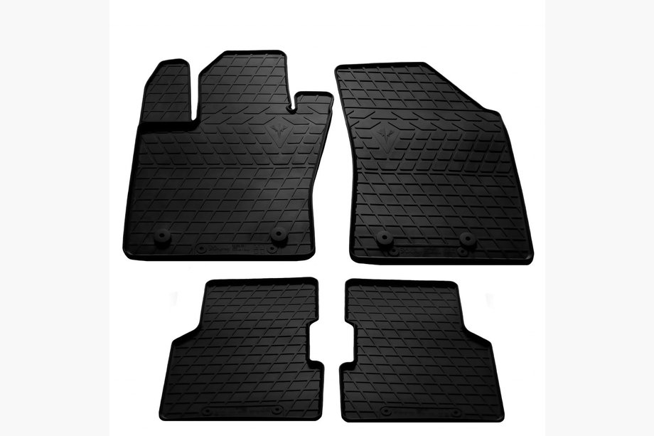 Jeep Compass 2016– Rubberen automatten (4-delig, Stingray Premium) Image