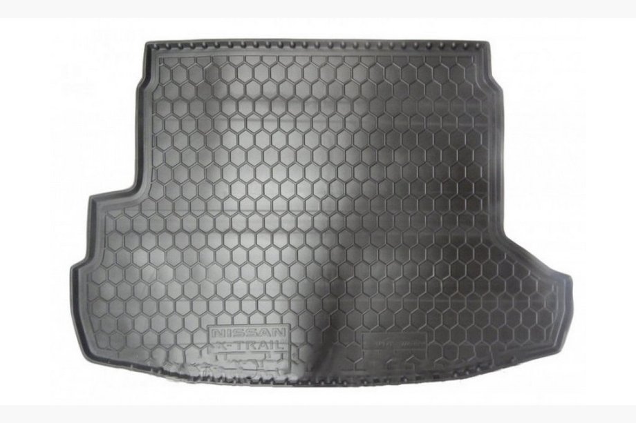 Nissan X-trail T31 2007–2014 Kofferbakmat met organizer (Autogumm, rubber) Image