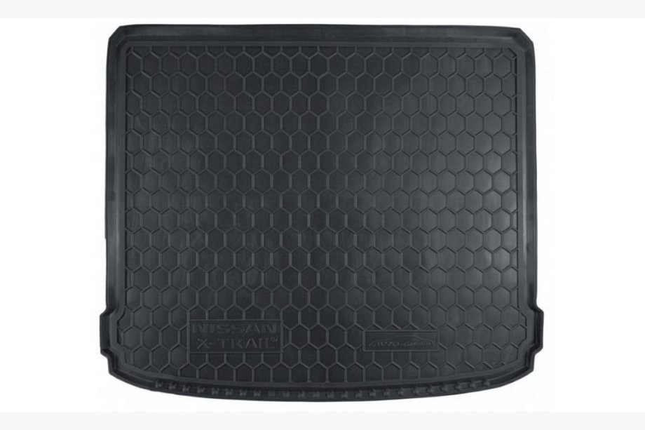 Nissan X-trail T31 2007–2014 Kofferbakmat zonder organizer (Autogumm, rubber) Image