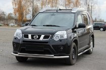 Nissan X-trail T31 2007–2014 Voorbeschermbeugel ST014 (RVS) foto 1