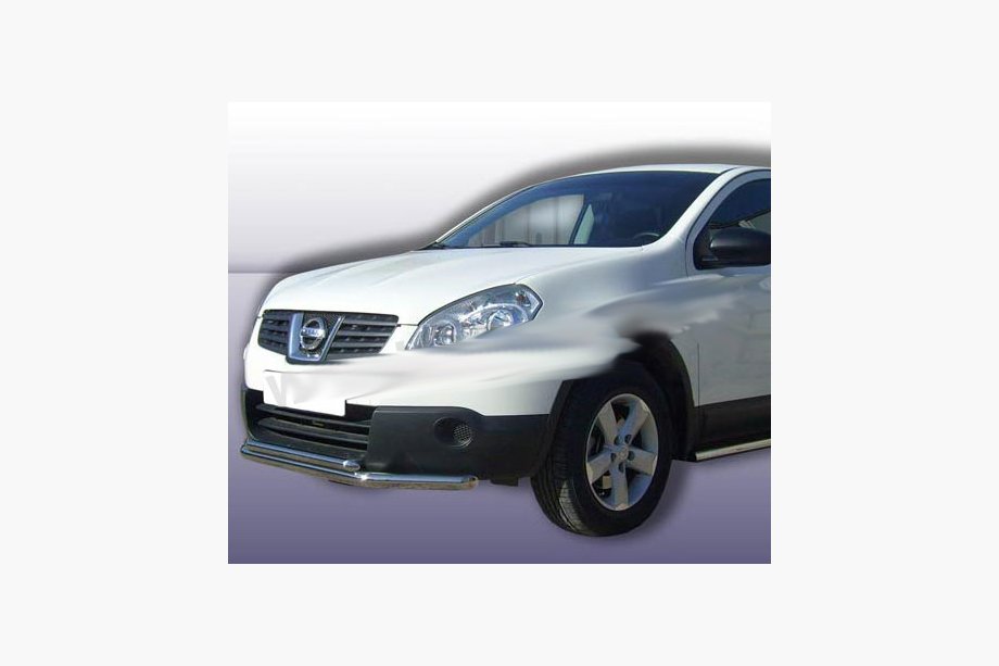 Nissan Qashqai 2007–2010 Voorste dubbele beugel ST014 (RVS) 60/60 mm Foto 3