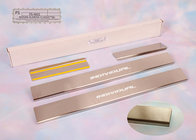 Nissan Primera P12 2002–2007 Natanika standaard instaplijsten (set 4 st., RVS) foto 1
