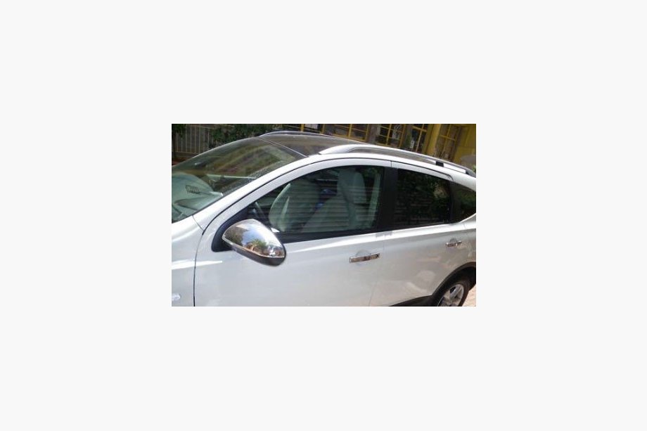 Nissan Qashqai 2007–2010 Spiegelkappen (Omsa, 2 stuks, RVS) Image