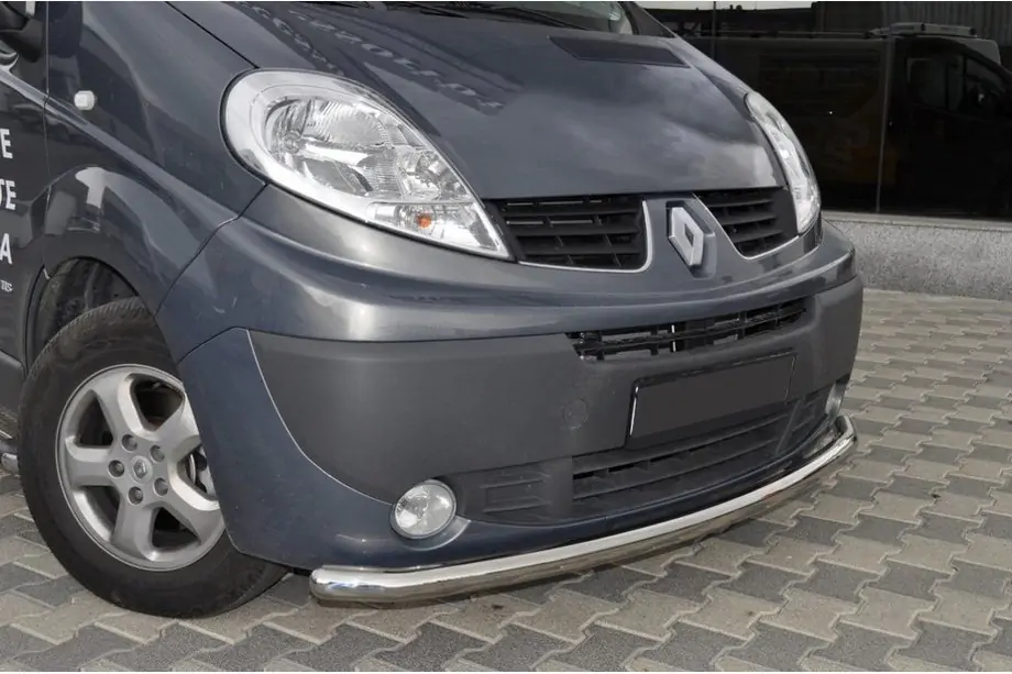 Nissan Primastar 2002–2014 Frontbescherming ST008 (RVS) Image