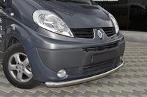 Opel Vivaro 2001–2015 Frontbescherming ST008 (RVS) 42 mm foto 3