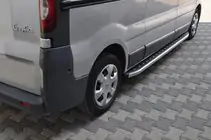 Renault Trafic 2001–2015 Fullmond side steps (set van 2, aluminium) foto 1