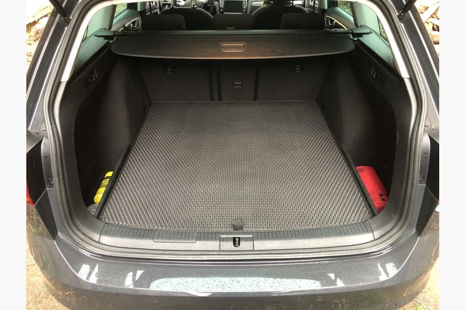 Volkswagen Golf 7/E-Golf 2012–2020 EVA kofferbakmat (SW, zwart) Image