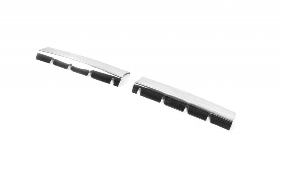 Fiat Doblo I 2005–2010 Grille sierlijsten (2-delig, RVS) Foto 2