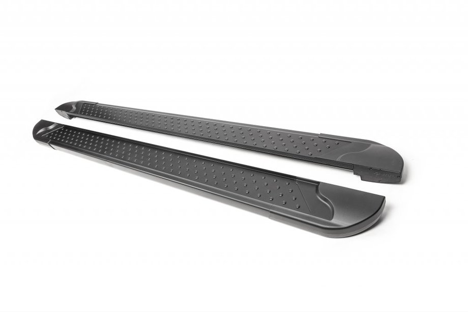 Volvo XC60 2009–2017 Allmond Black side steps (2 st., aluminium) Image