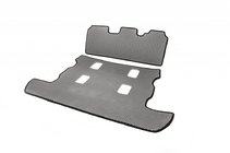 Lexus LX570/450d 2008–2022 Kofferbakmat 2 stuks (EVA, 7-zits, grijs) foto 2