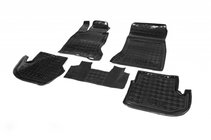 BMW 5 Serie F10/F11 2010–2016 Rubberen automatten met opstaande rand 2013-2016 (Autogumm) foto 2