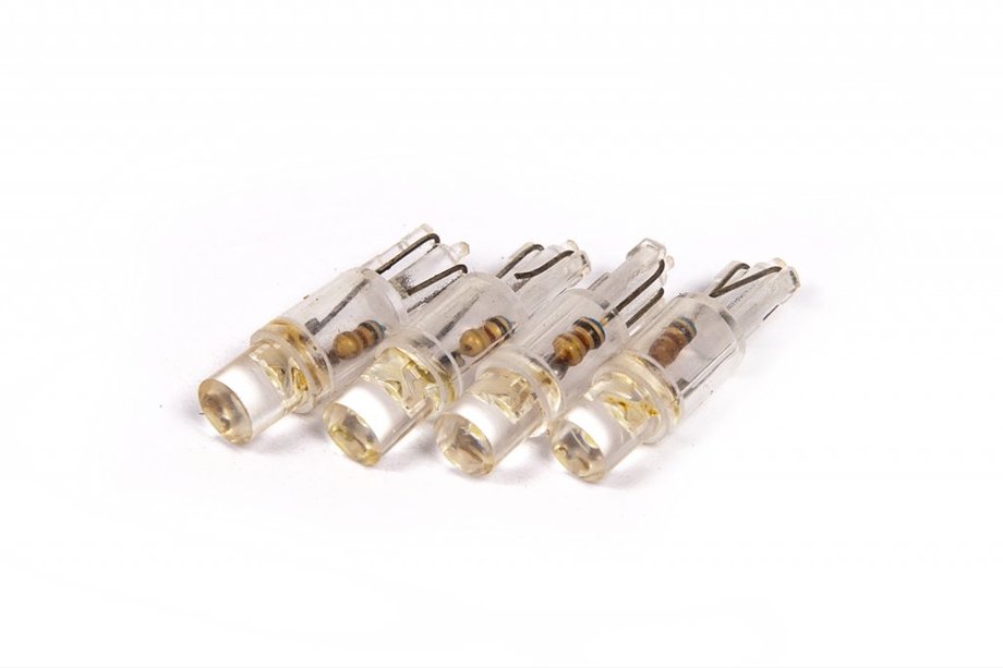 W1,2W LED-lampen wit (4 stuks) Image