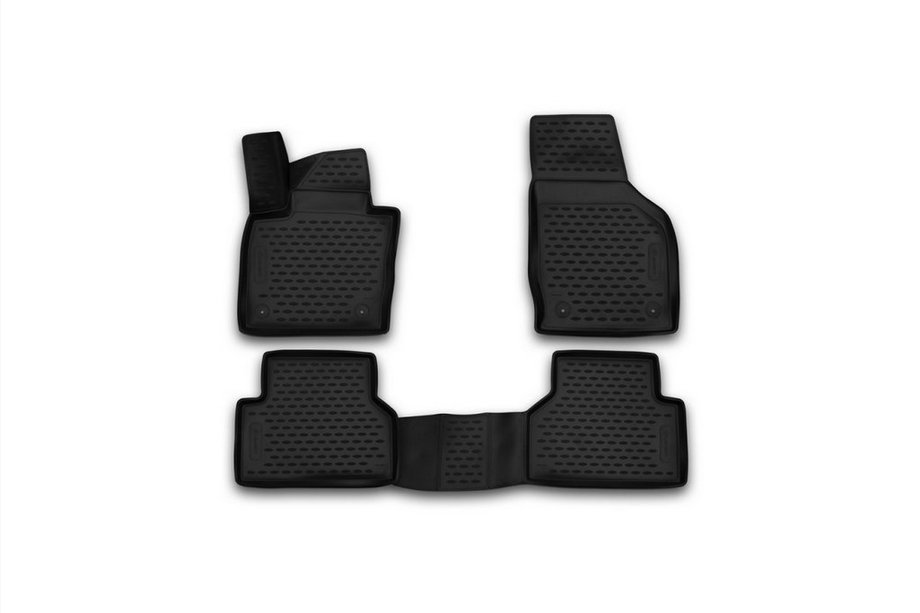 Audi Q3 2011–2019 3D rubberen automatten voor interieur (4 stuks, Novline) Image