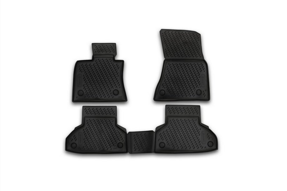 BMW X6 F16 2014–2019 Rubberen vloermattenset voor interieur (4 stuks, Novline) Image