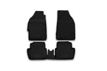 Chevrolet Spark 2009–2015 Rubberen vloermatten voor het interieur (4 stuks, Novline) Variant 2 foto 1