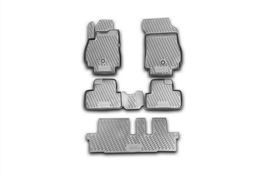 Chevrolet Orlando 2010–2018 Rubberen vloermatten voor interieur (5 stuks, Novline) Image
