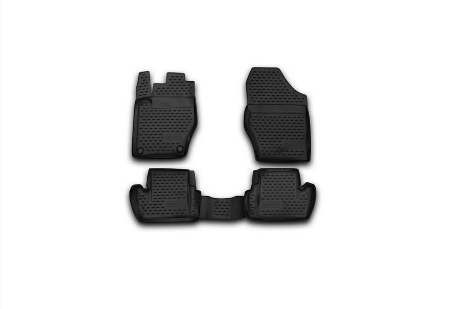 Citroen DS-4 2010–2015 Rubberen vloermattenset voor interieur (4 stuks, Novline) Image
