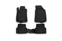 Citroen C-4 2010–2018 Rubberen vloermatten voor het interieur (4 stuks, Novline) Variant 1 foto 1
