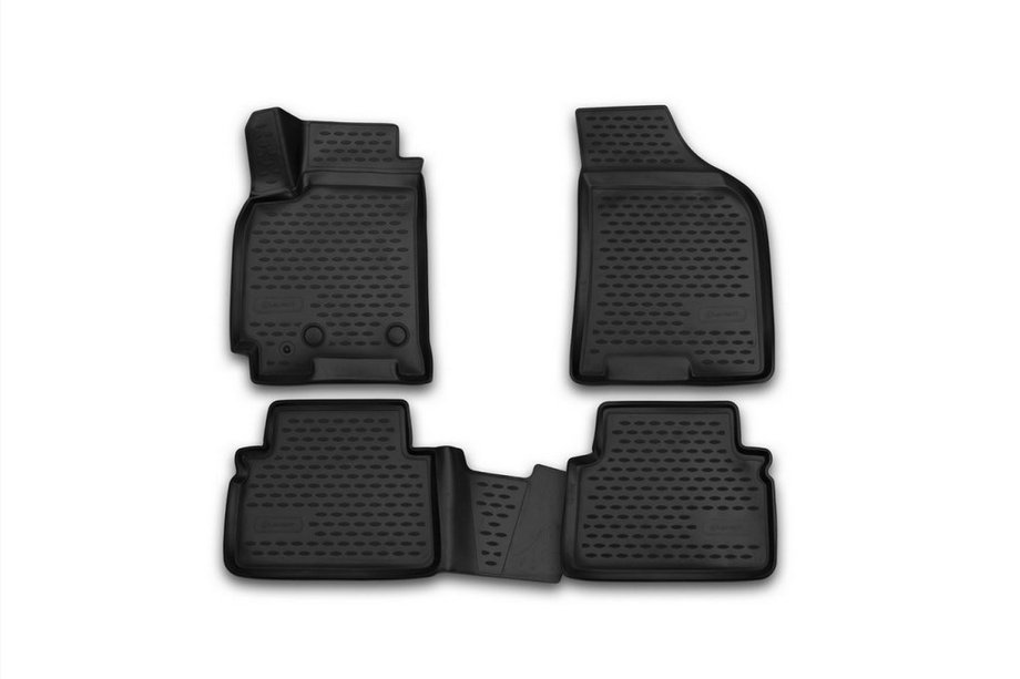 Daewoo Gentra 2013– 3D rubberen vloermatten set voor interieur (4 stuks, Novline) Variant 2 Image